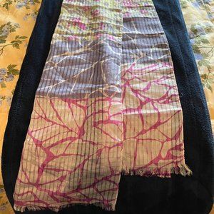 Loft 100% Silk Scarf - Multi Pattern